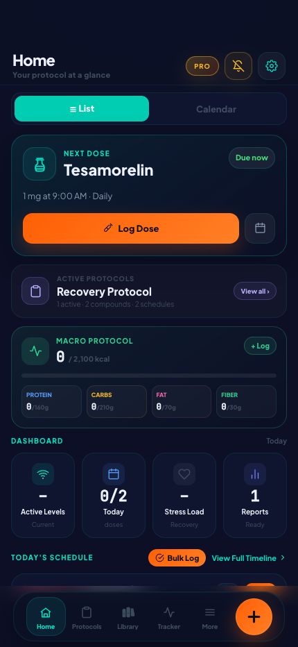 Protocol Pal app preview using demonstration content